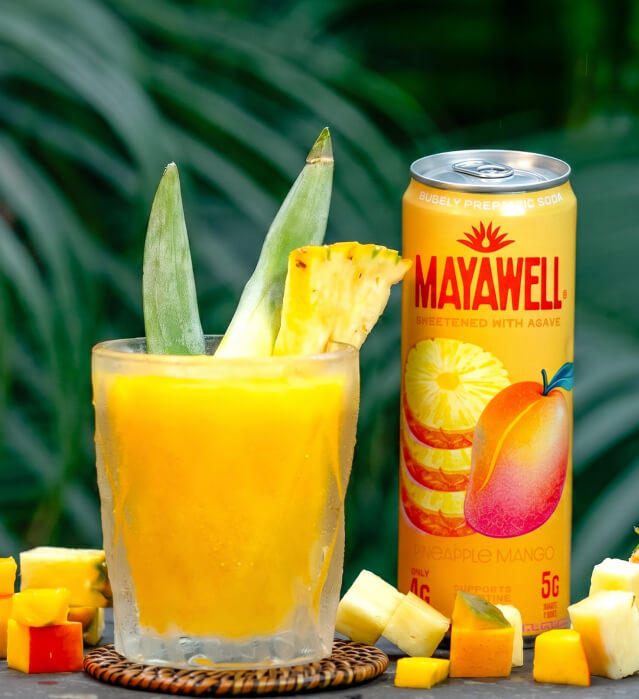 Tropical Mango Pineapple Spritz
