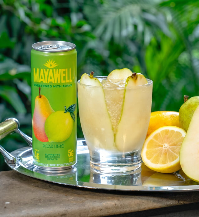Sparkling Pear Lime Cooler
