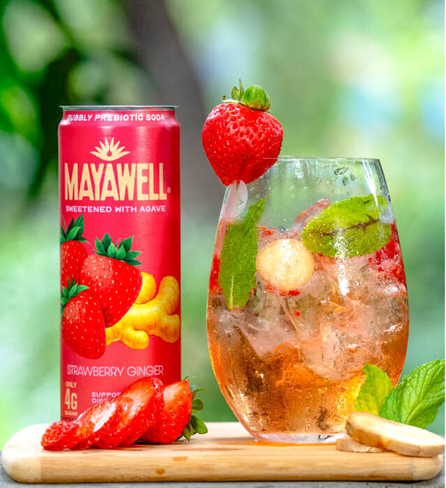 Strawberry Ginger Fizz